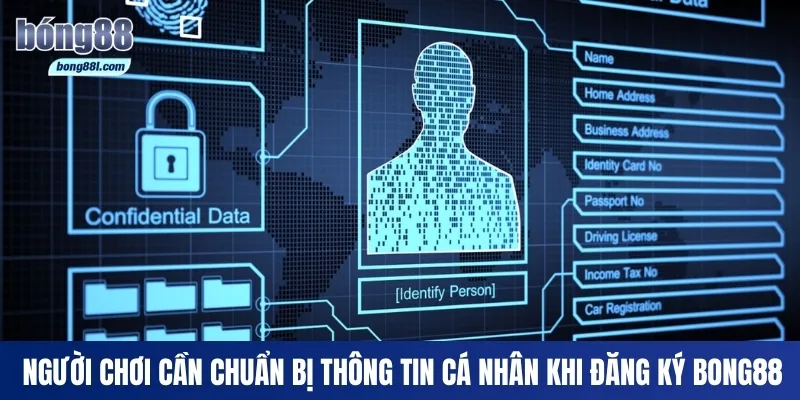 Người chơi hoàn tất điền thông tin cá nhân để đăng ký